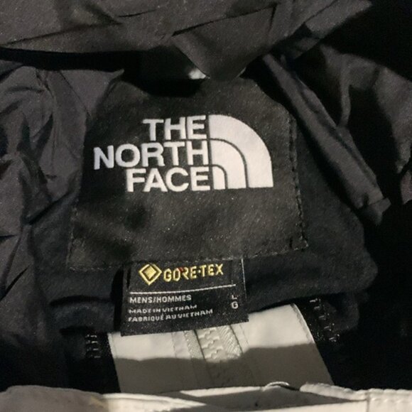The North Face Gore-Tex 1990 Mountain Jacket / Raincoat White / Black Men Large - Picture 5 of 7